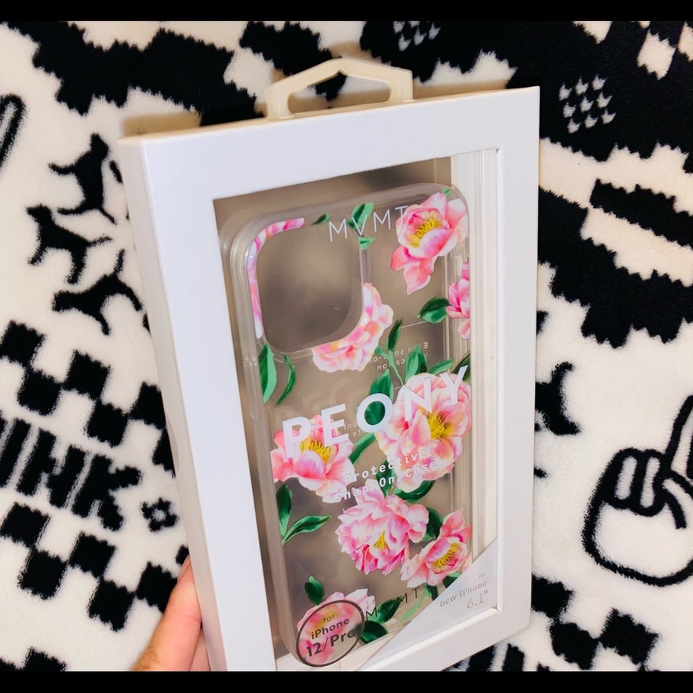 PEONY IPHONE 12 PRO FLOWER CASE